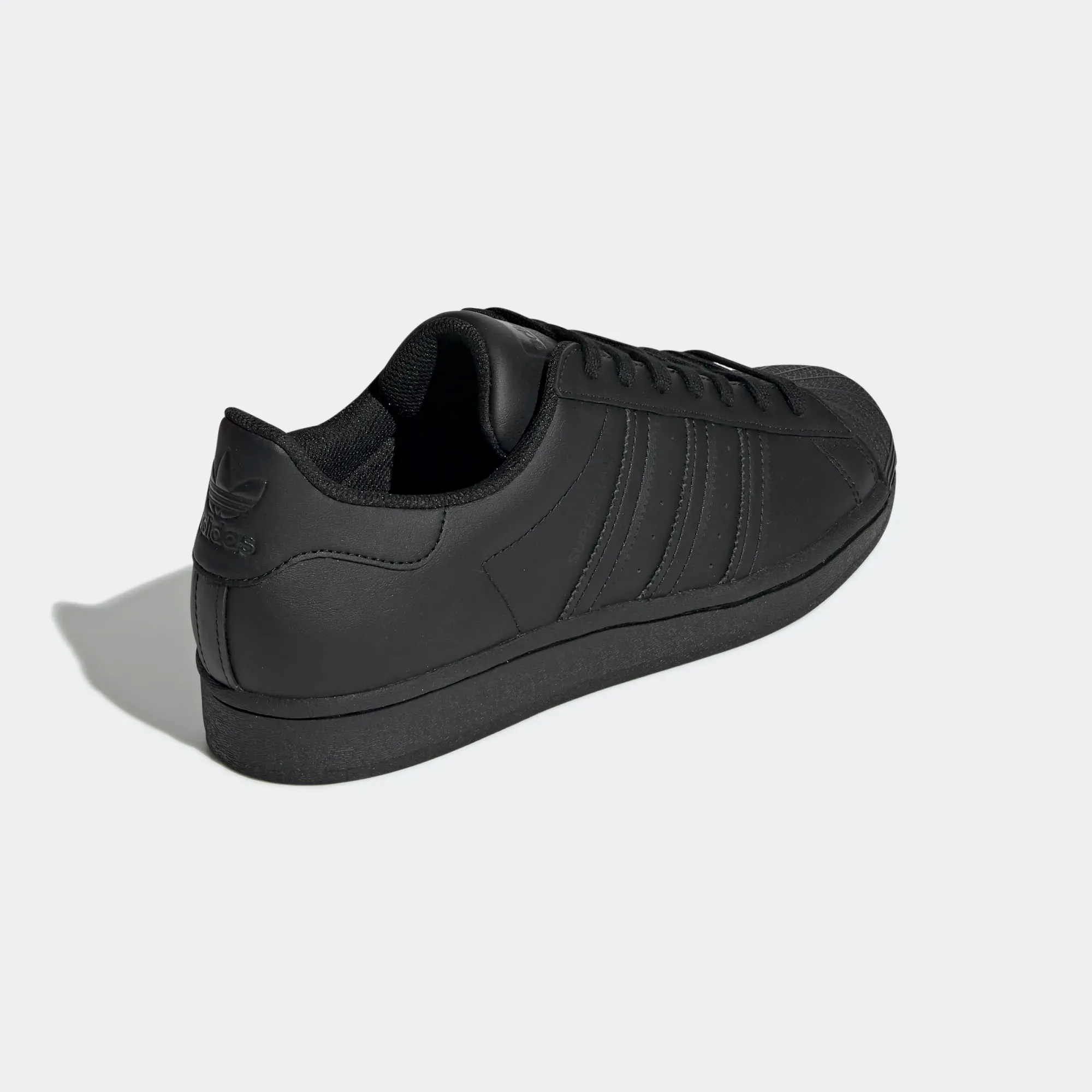 Adidas Men's Superstar Shoes - All Black