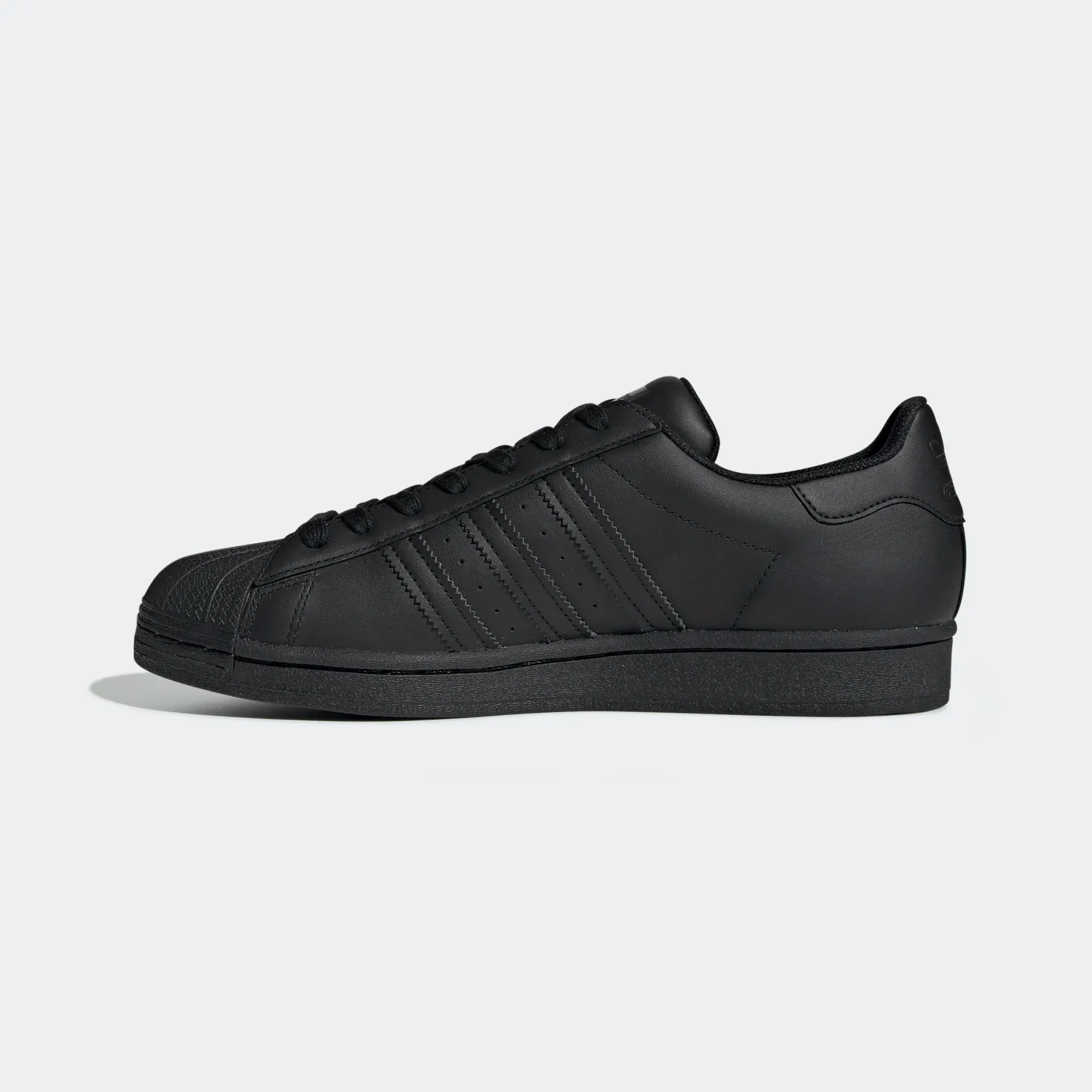 Adidas Men's Superstar Shoes - All Black