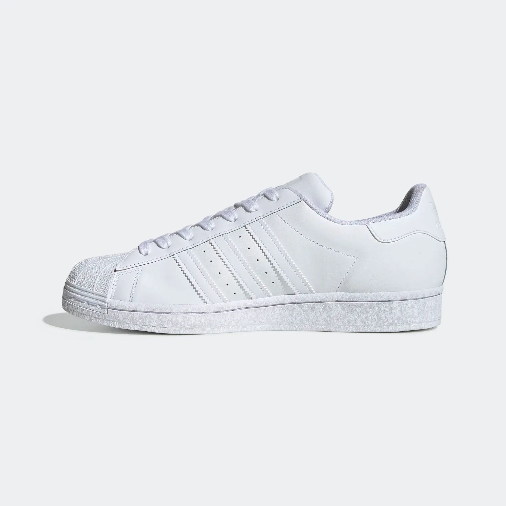 Adidas Men's Superstar Shoes - All White