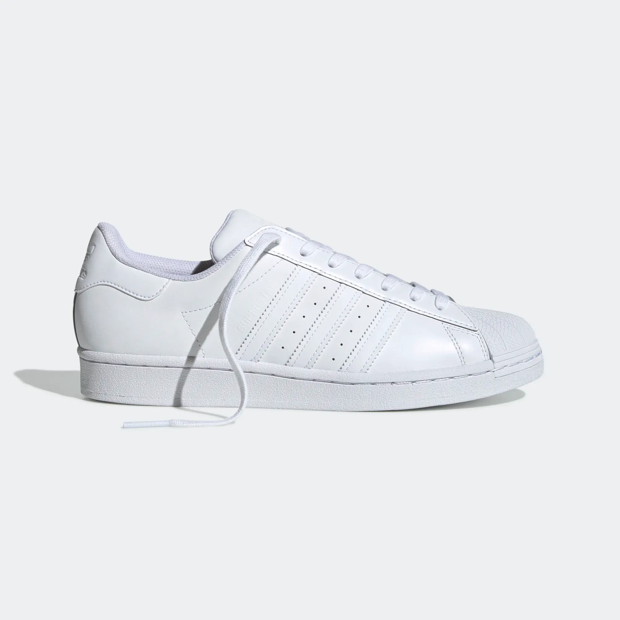 Adidas Men's Superstar Shoes - All White