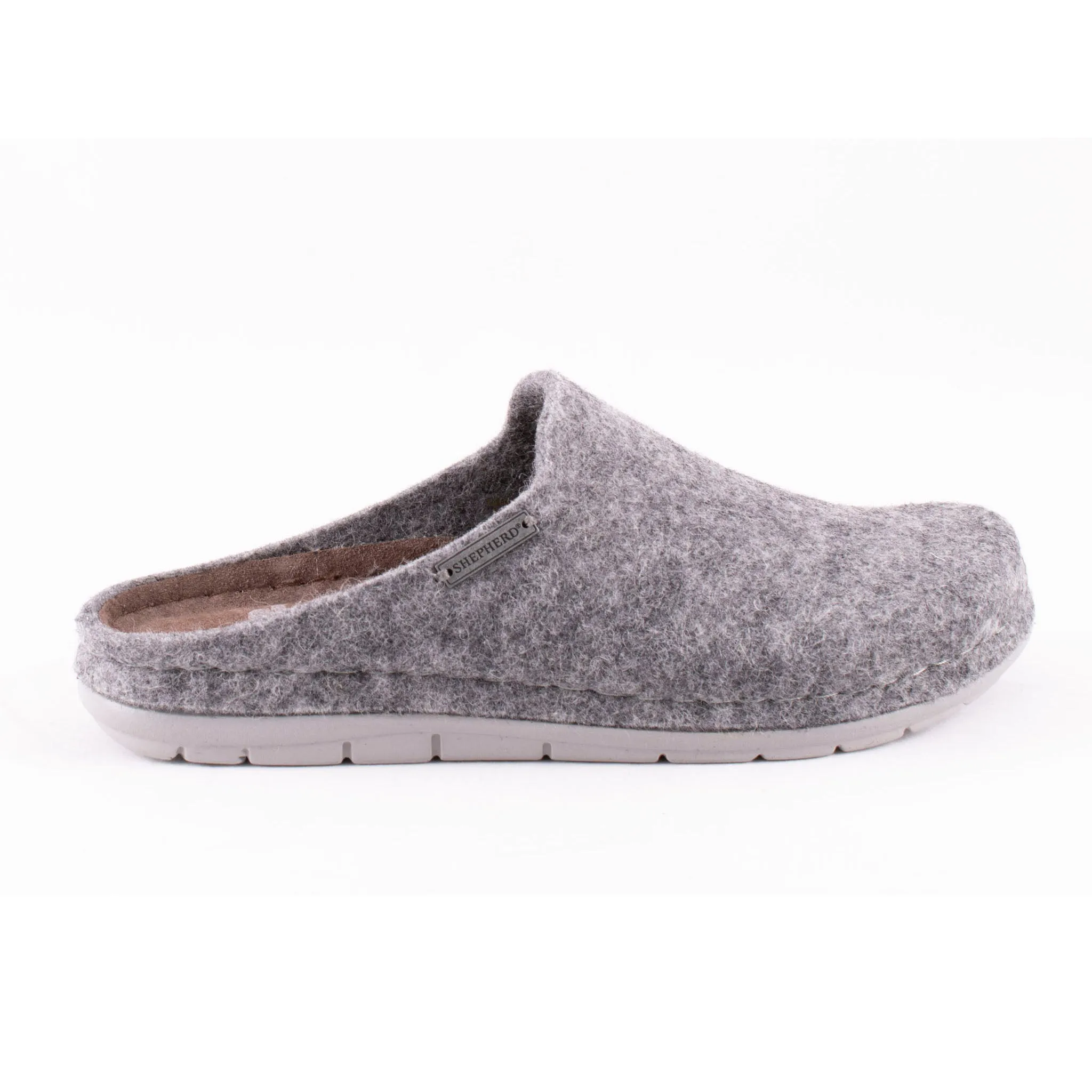 ANNSOFIE Shepherd Womens Wool Slip On Slippers