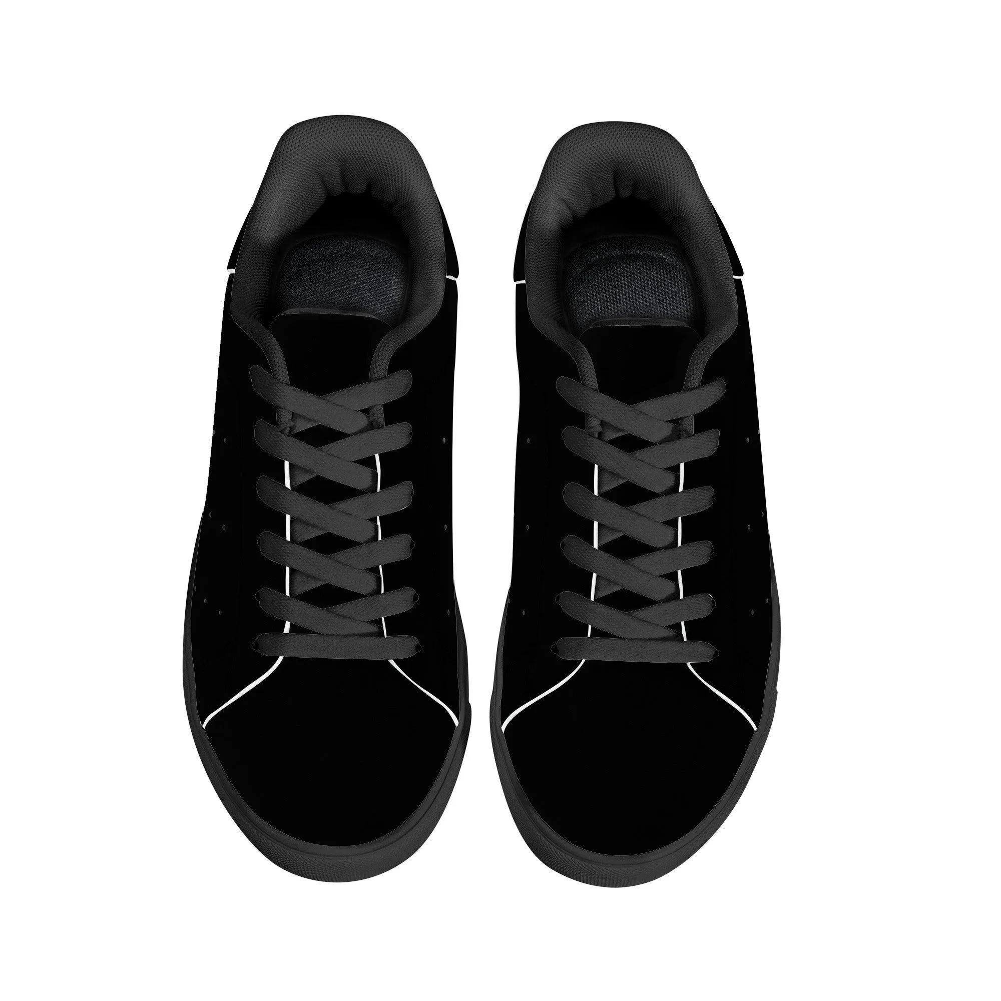 Black Lion Low Top Trainers