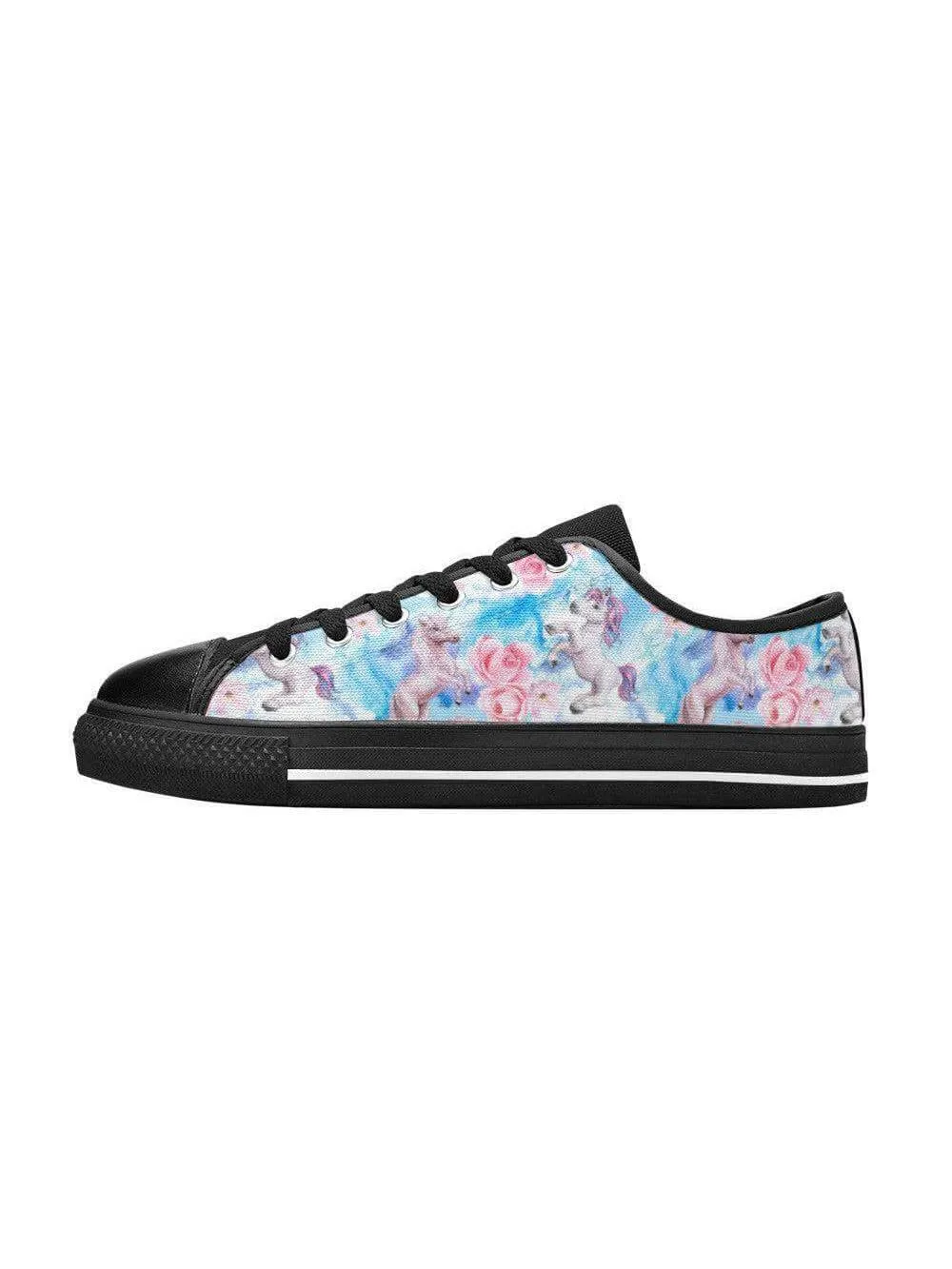 Fantasy Unicorns Kid's Canvas Sneakers