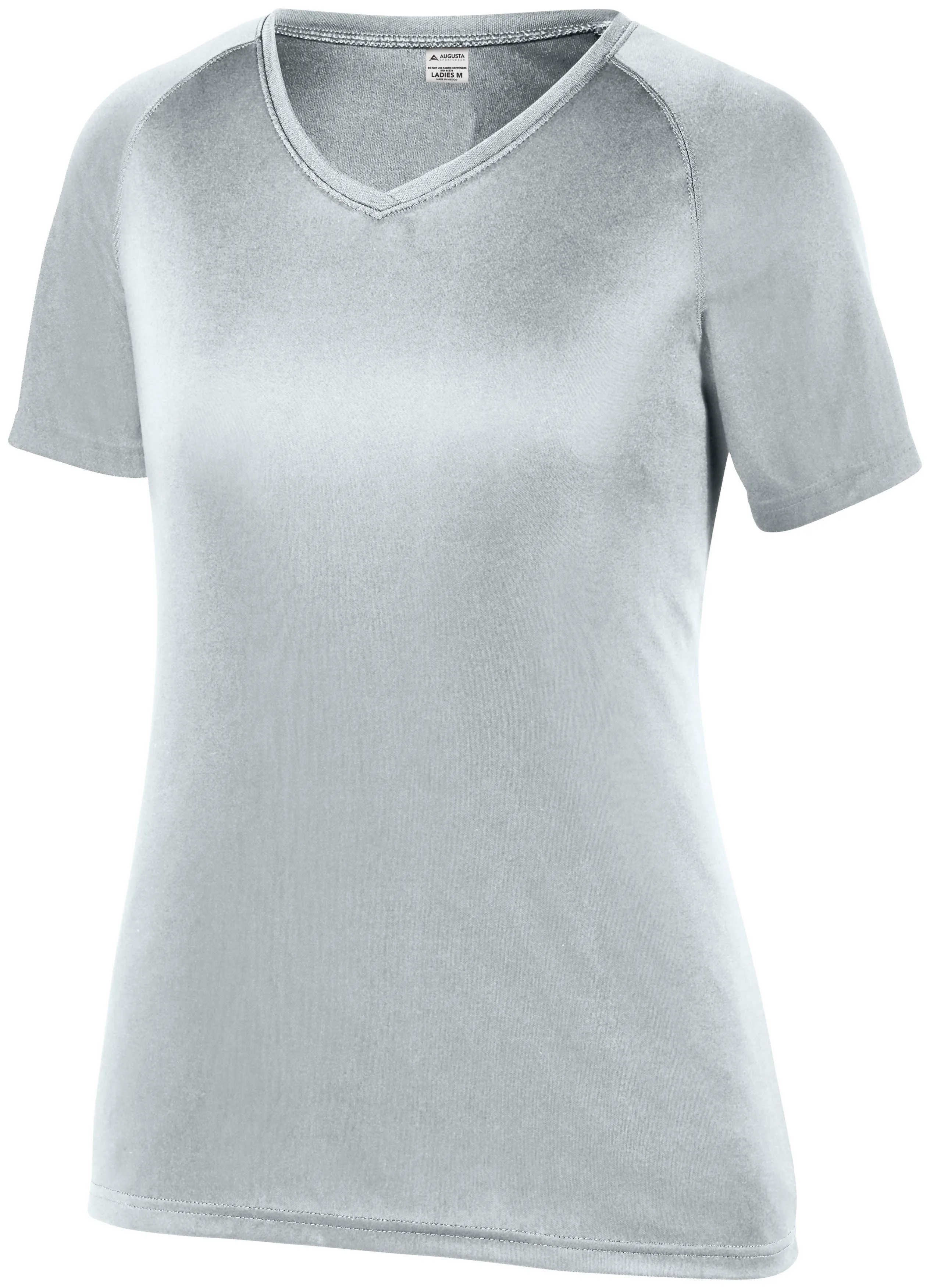 Girls Attain Wicking Raglan Sleeve Tee