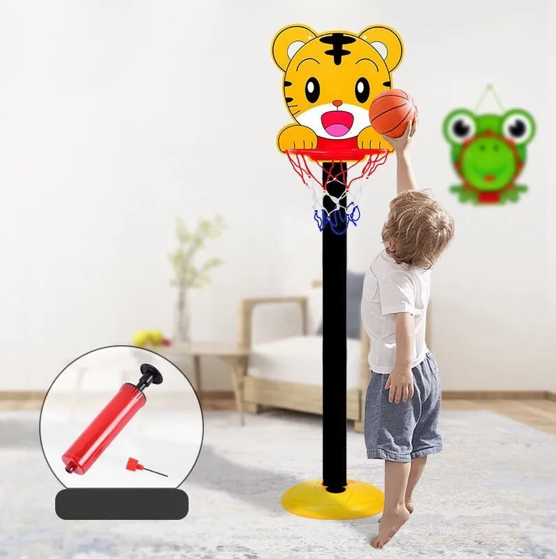 Indoor Hoop Adjustable Basketball Playset - 385