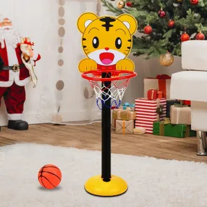 Indoor Hoop Adjustable Basketball Playset - 385