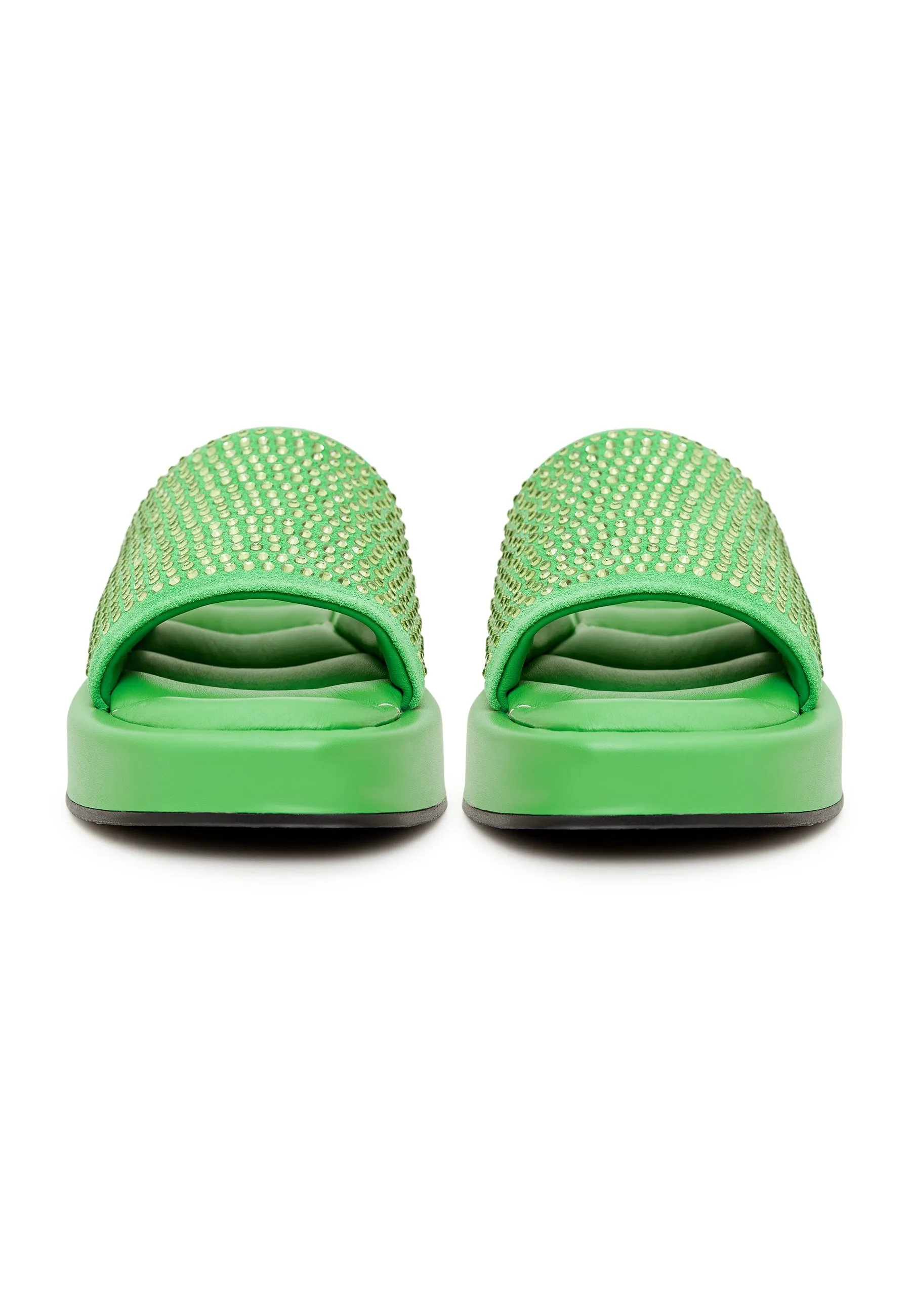 Jewel Platform Mule - Green