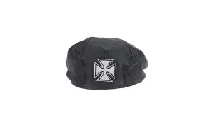 Leather Cap With Chopper, AC27-DL