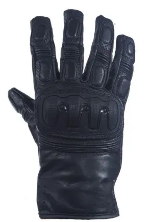 Men's Premium Leather Hard Knuckle Glove, GLZ84-DL