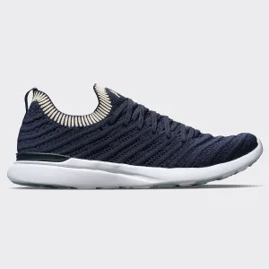 Men's TechLoom Wave Navy / Alabaster / Ribbed