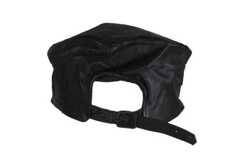 Motorcycle Leather Cap, AC001-DL