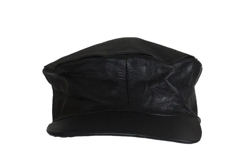 Motorcycle Leather Cap, AC001-DL