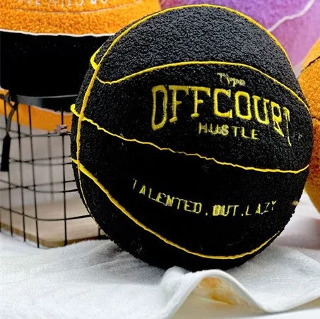 Plush Basketball Nursery Decor