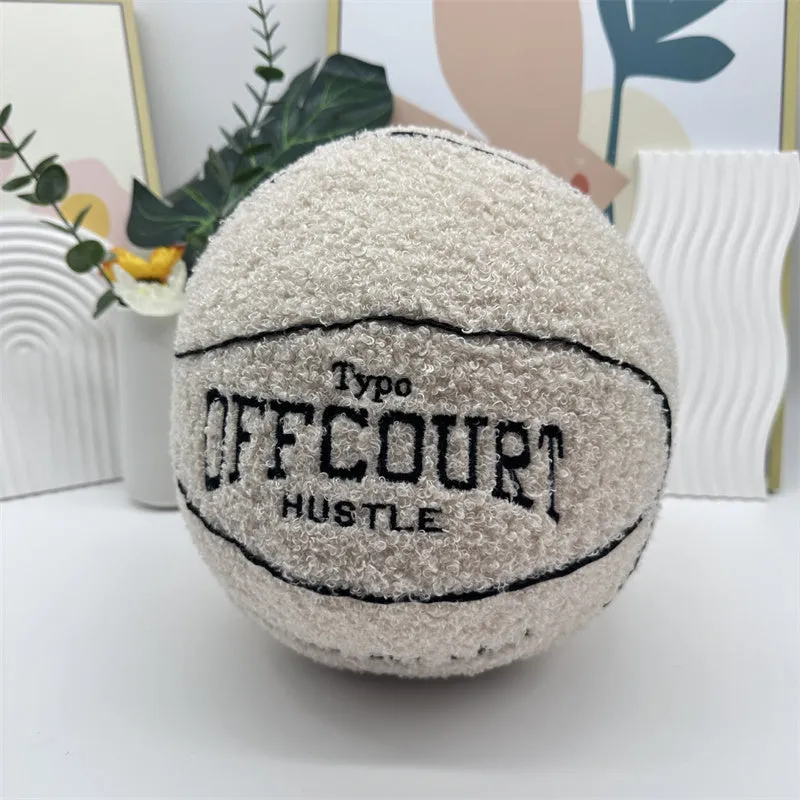 Plush Basketball Nursery Decor