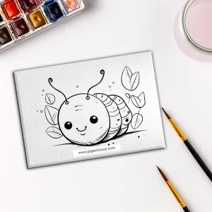 Pre Marked DIY Canvas - Bees Style 8