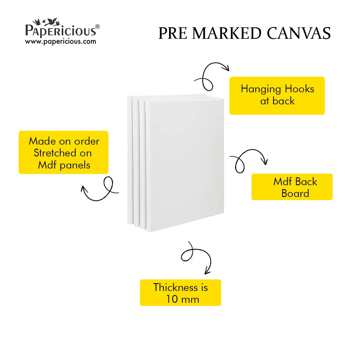 Pre Marked DIY Canvas - Owl Style 8