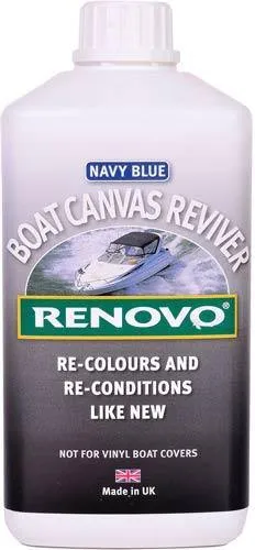 Renovo Boat Canvas Reviver. Navy Blue