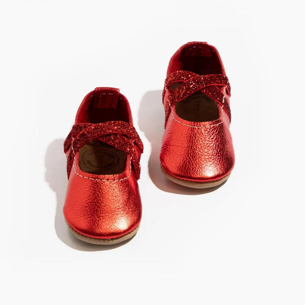 Ruby Ballet Slipper Baby Shoe