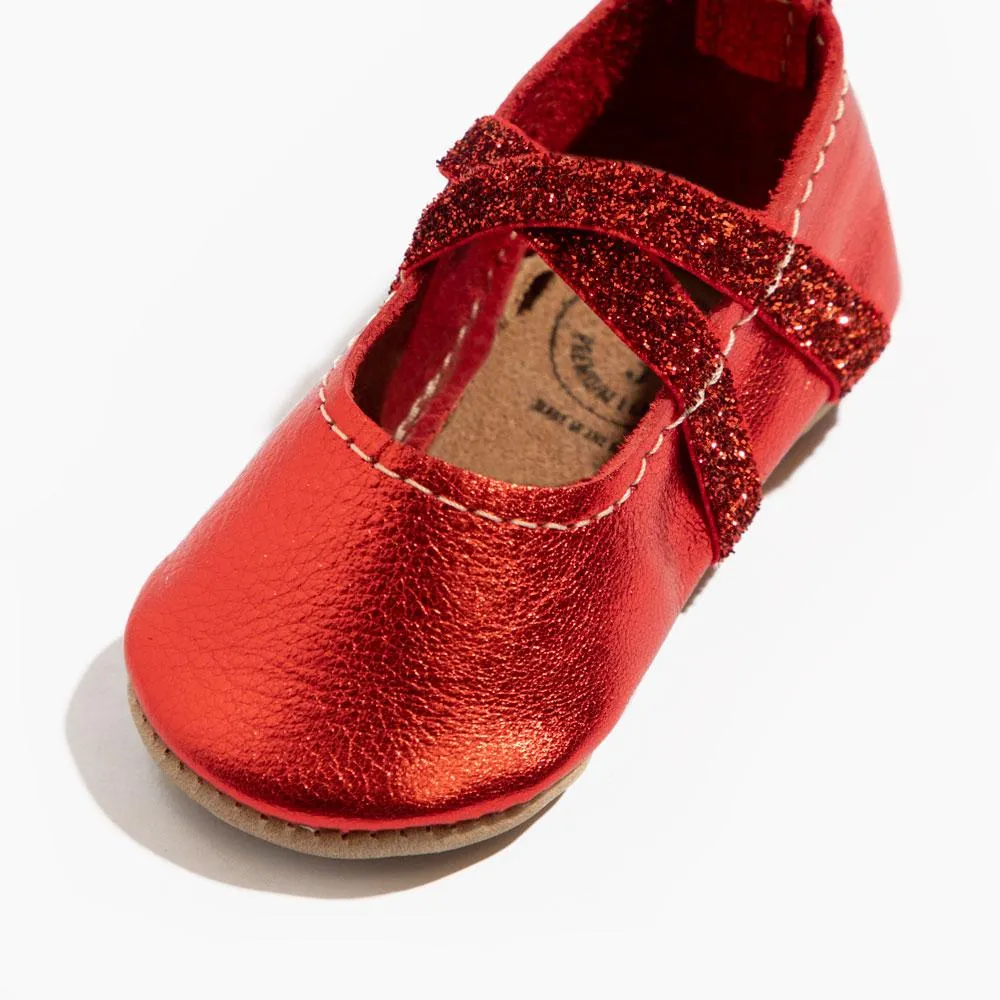 Ruby Ballet Slipper Baby Shoe