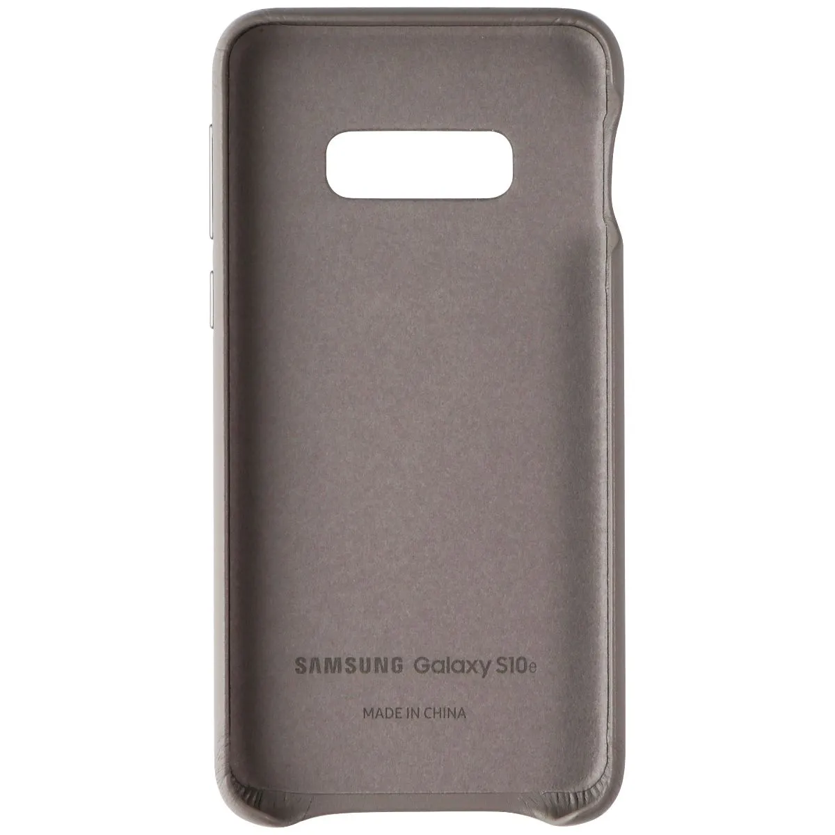 Samsung Official Leather Cover for Samsung Galaxy S10e - Gray