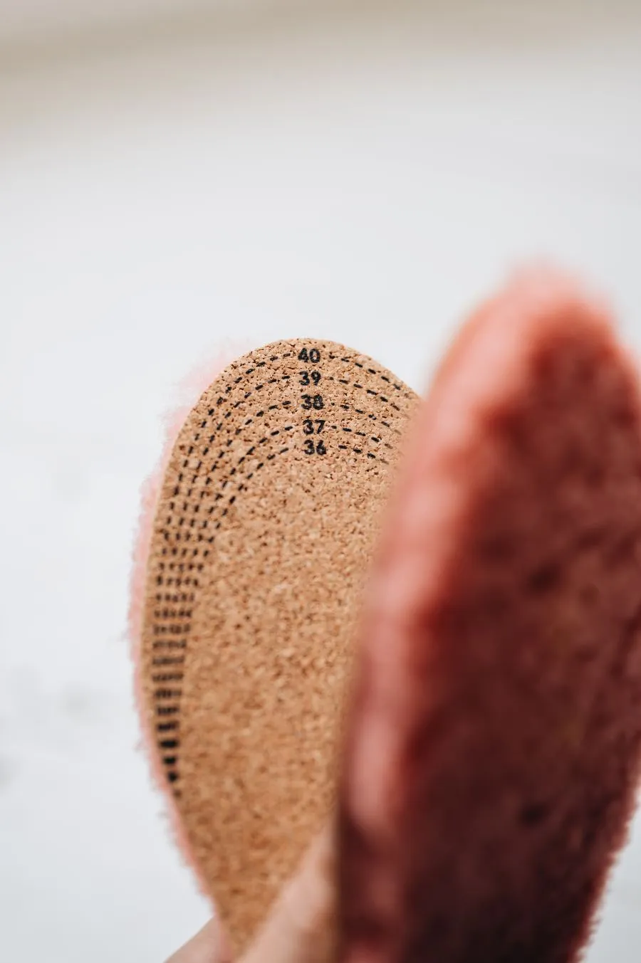 Sheepskin Insoles Cuttable Cork (Edit)