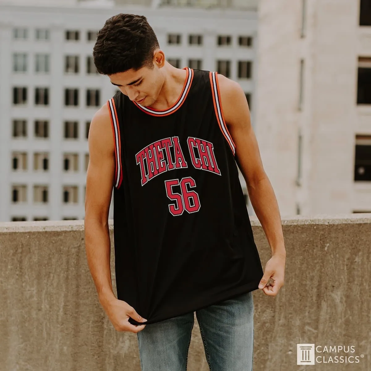 TKE Black Basketball Jersey