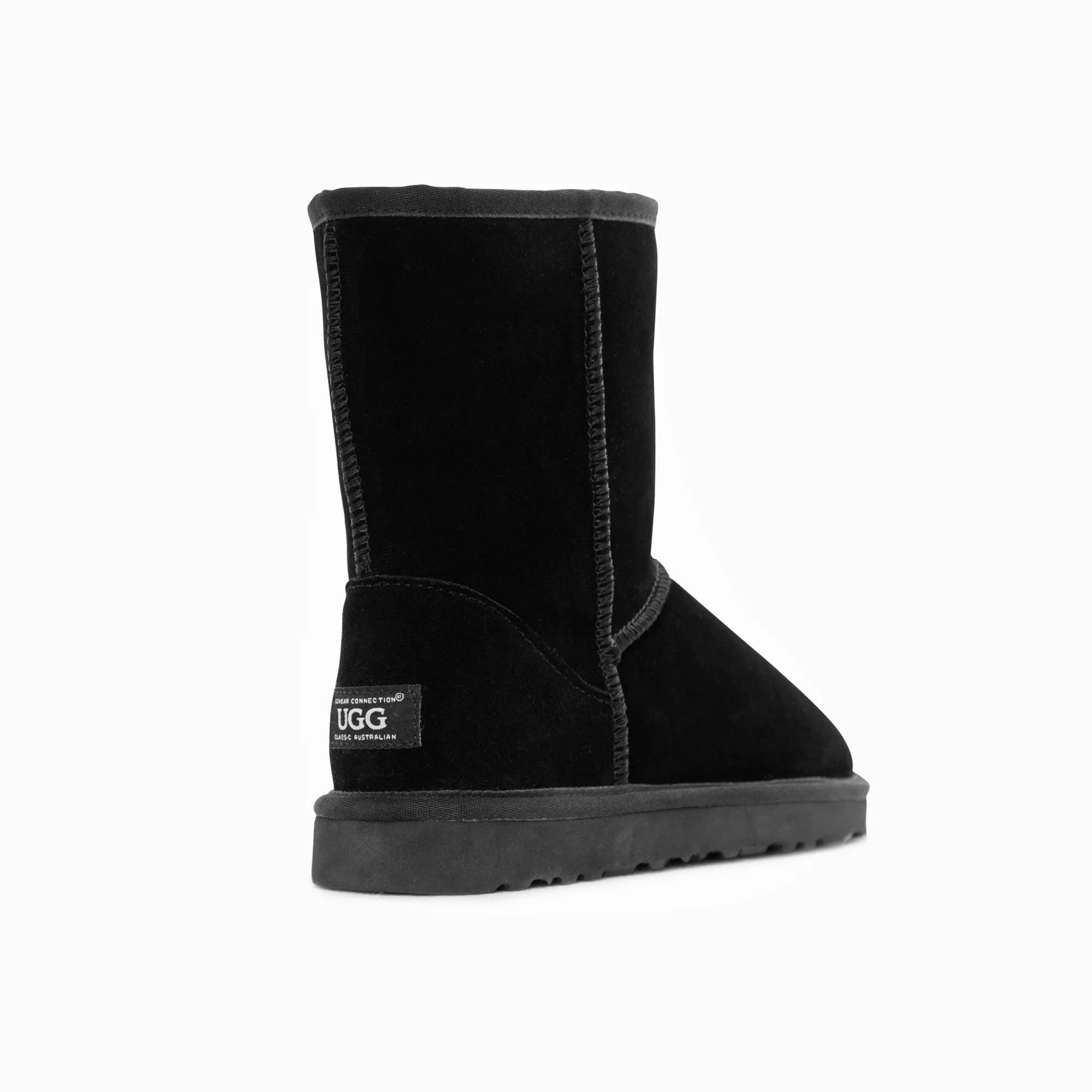 Ugg Boots Genuine Australian Sheepskin Unisex Short Classic Suede (Unisex Cow Suede)