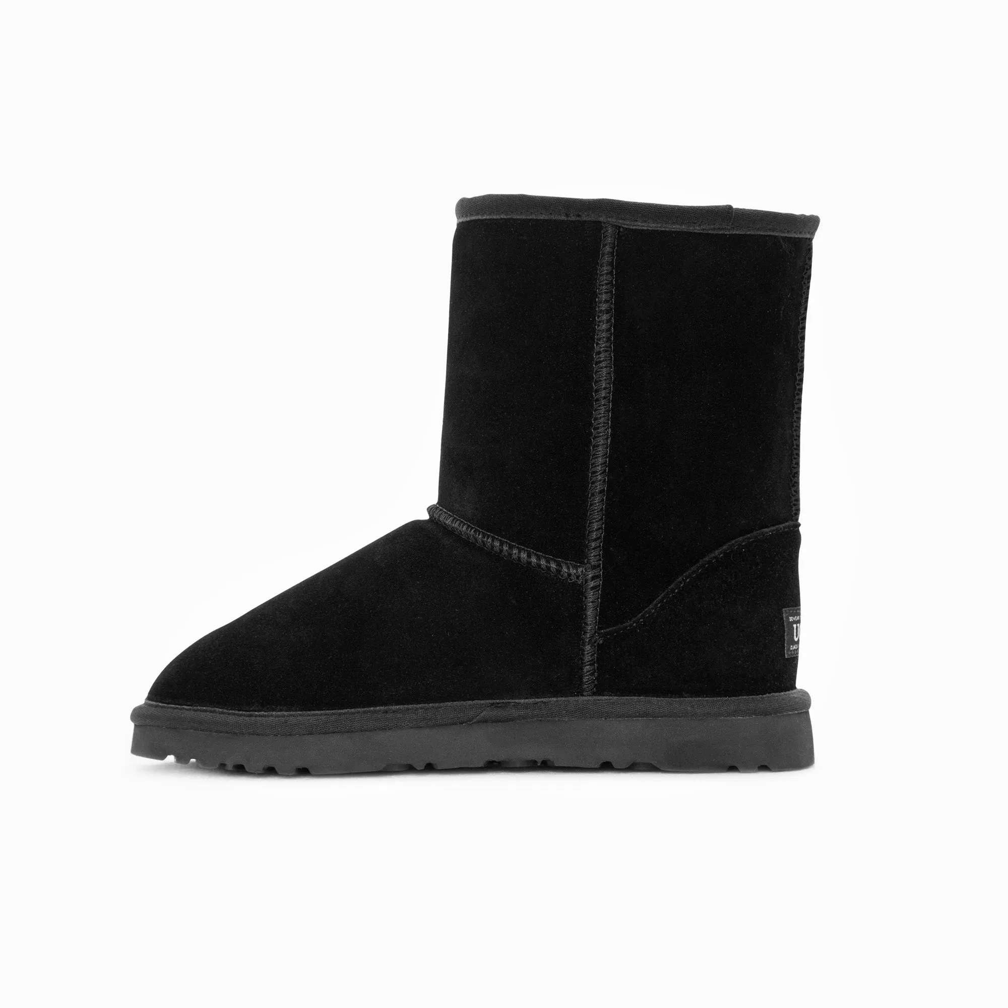 Ugg Boots Genuine Australian Sheepskin Unisex Short Classic Suede (Unisex Cow Suede)