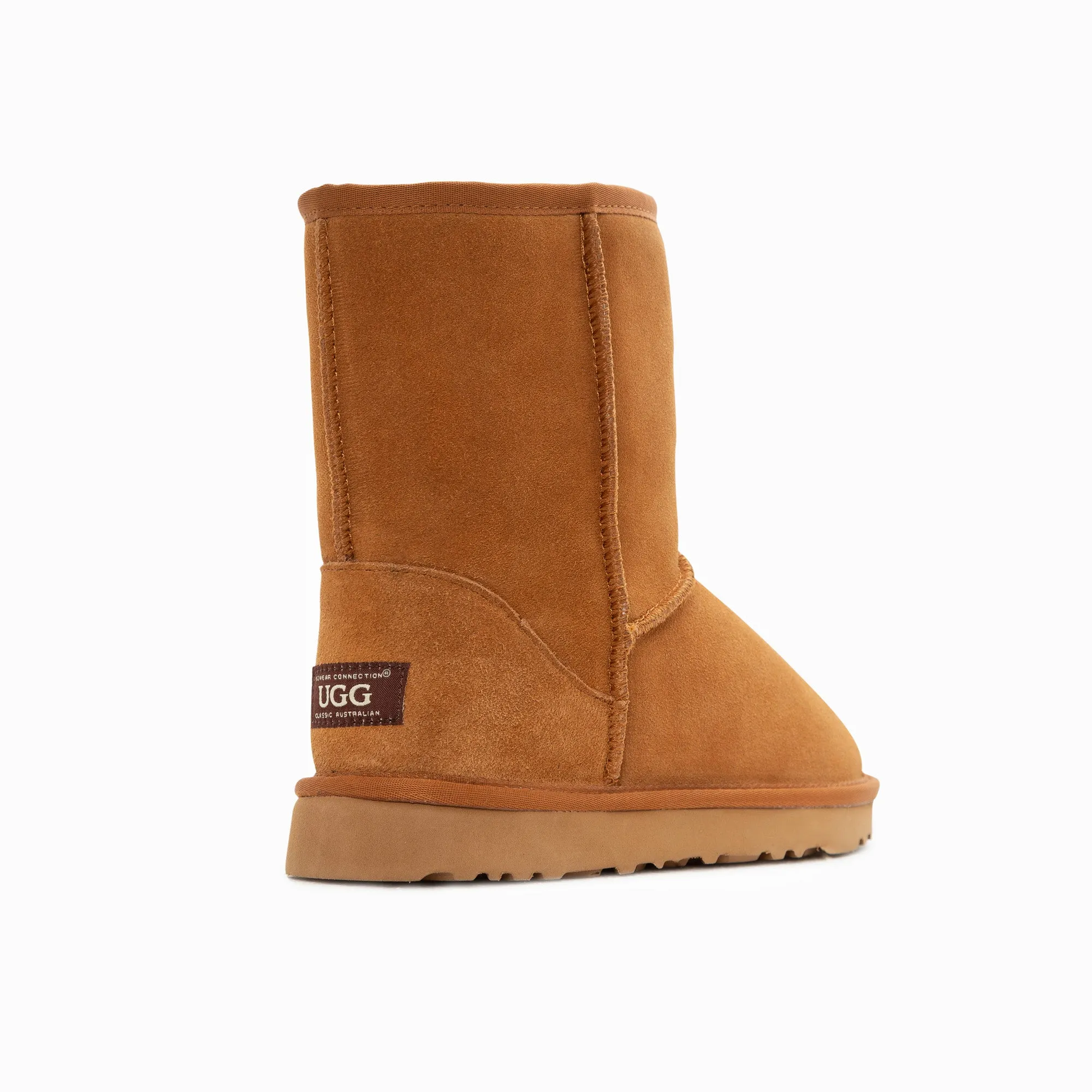 Ugg Boots Genuine Australian Sheepskin Unisex Short Classic Suede (Unisex Cow Suede)