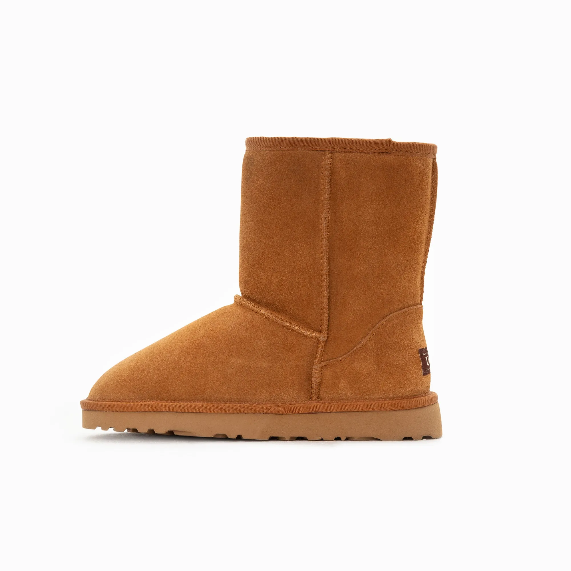 Ugg Boots Genuine Australian Sheepskin Unisex Short Classic Suede (Unisex Cow Suede)