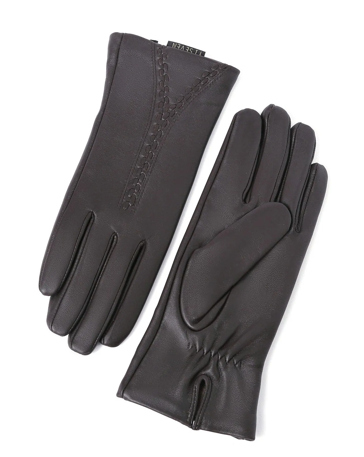 YISEVEN Women‘s Winter Touchscreen Leather Gloves