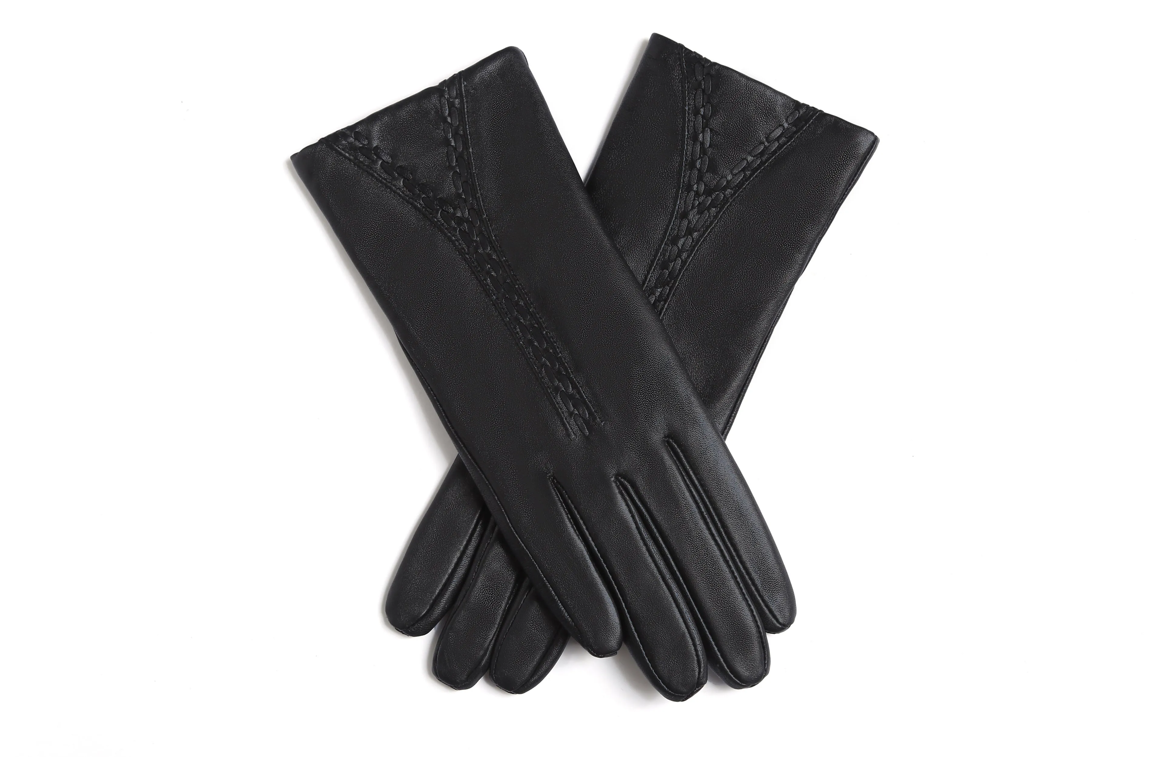 YISEVEN Women‘s Winter Touchscreen Leather Gloves